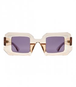 Squared Beige Sunglasses