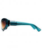 Sunglasses&Case E22 58-23 RF Greengold