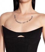 Black Bustier Top