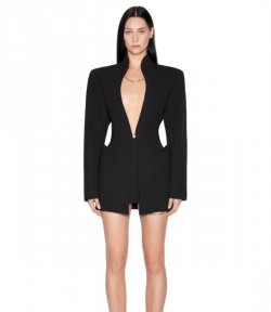 Black Sculptural Jacket