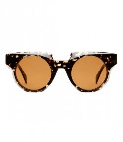 Brown Kuboraum Sunglasses&Case U1 47-25 GYH