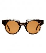 Brown Kuboraum Sunglasses&Case U1 47-25 GYH