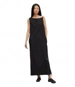 Black Y-3 Slit Dress