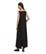 Black Y-3 Slit Dress