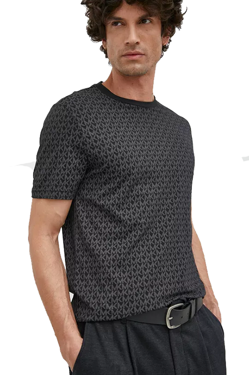 MK Signature Logo Cotton T-Shirt