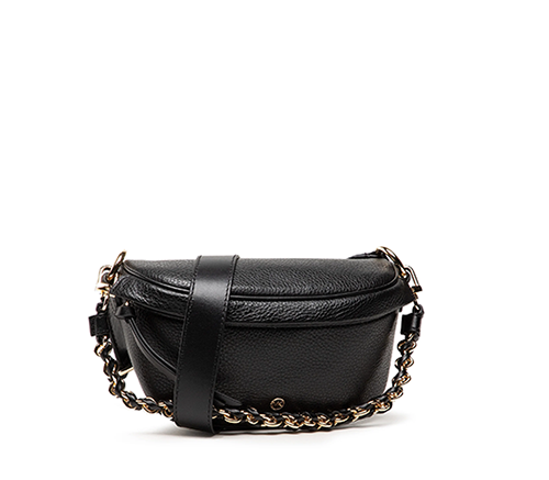 XS Black Messenger Slingpack