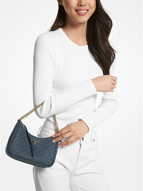 Admiral Blue Chain Pouchette
