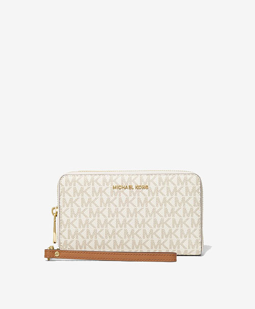 Logo Vanilla Monogram Wallet