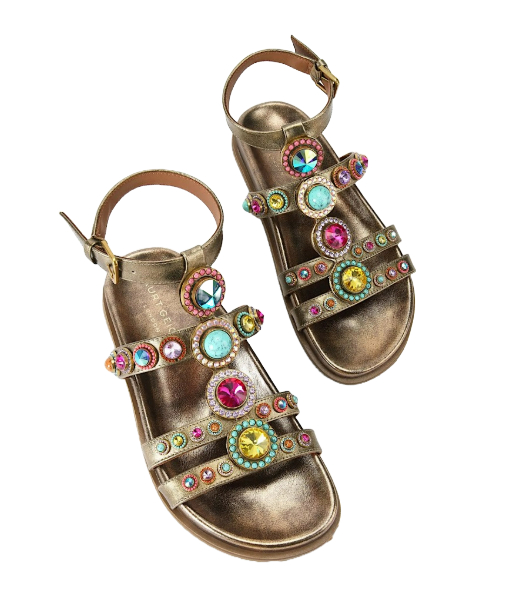 Octavia Flexi Gladiator Bronze Sandals