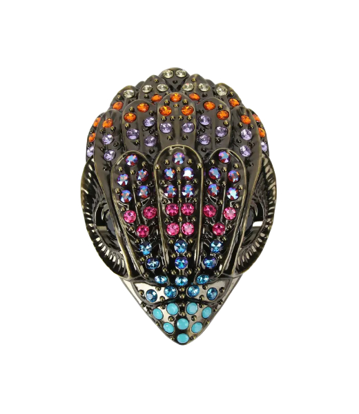 Eagle Clutch Bronze Metallic Multicolour Bag