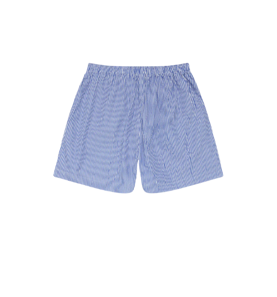White/Sail Blue Willy Woven Striped Boxers