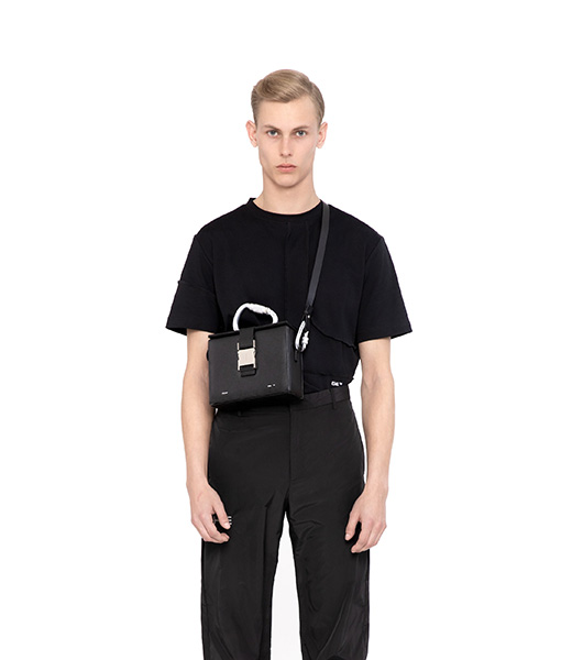 HELIOT EMIL LEATHER CABINER BOX BAG