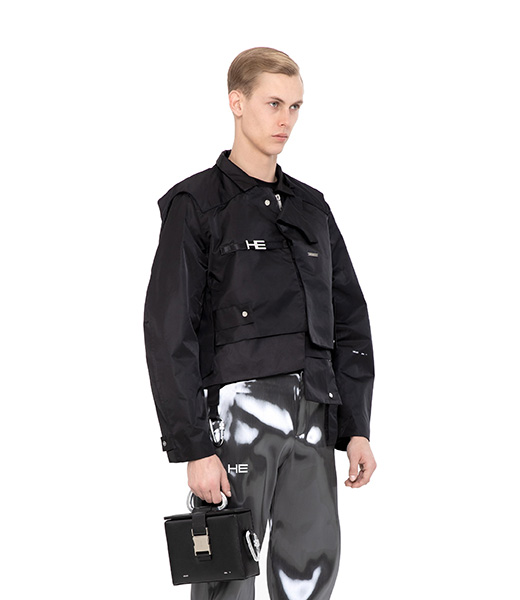 HELIOT EMIL MULTI LAYERED JACKET