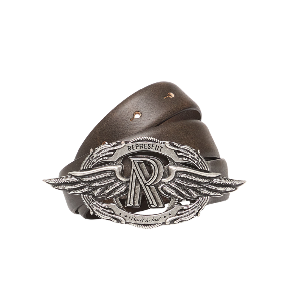 Dark Brown Leather Built To Last Belt
