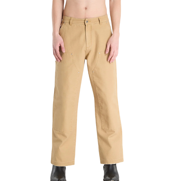 Washed Tan Worker Pants
