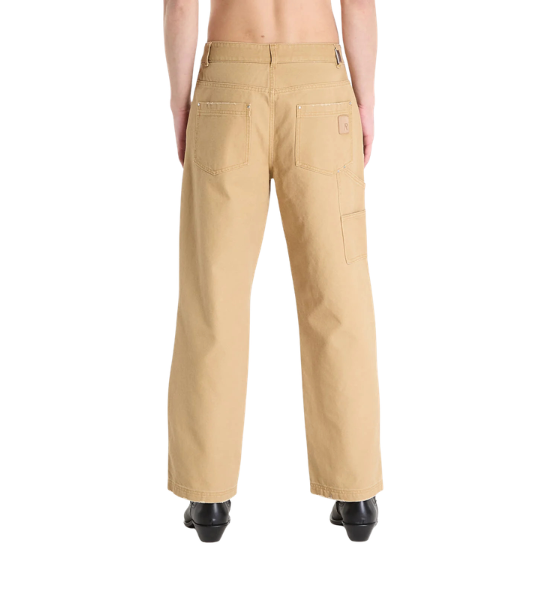 Washed Tan Worker Pants