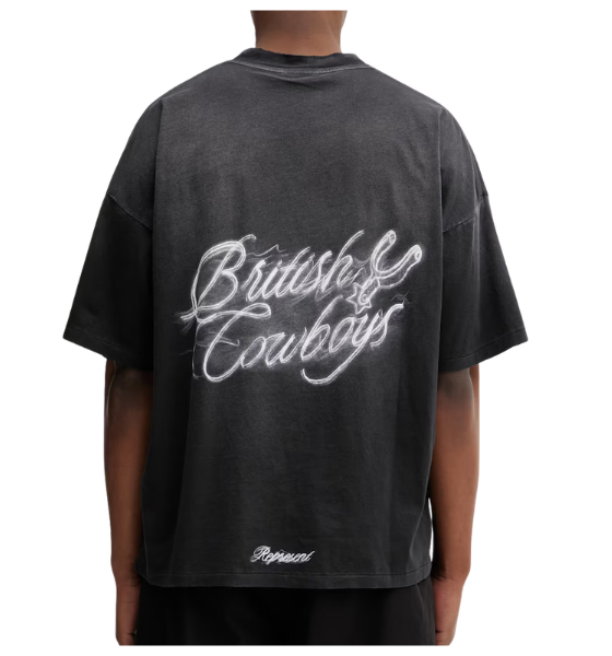 Stained Black British Cowboys T-Shirt