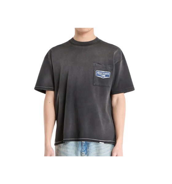 Stained Black Nothing Faster T-Shirt