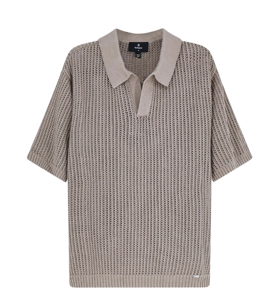 Vintage Khaki Beverly Knit Polo