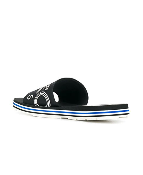 KENZO PAPAYA FLAT SPORTY SLIDES
