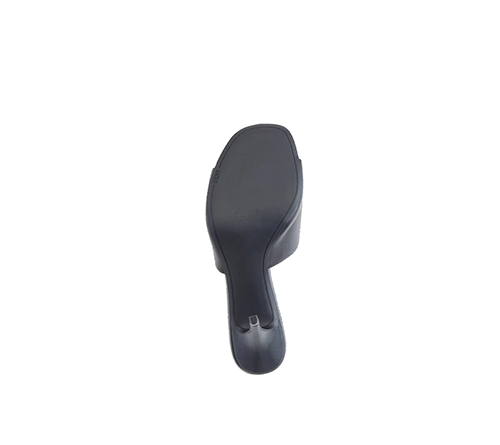 Black Tevin Sandal Mule