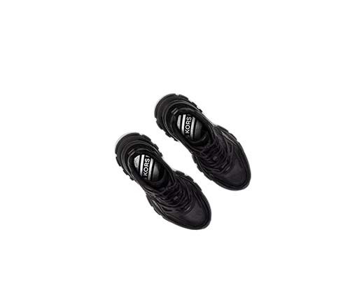 Black Womens Nick Trainer Suede