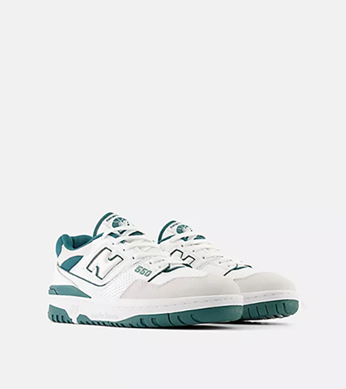 New Balance 550 White Vintage Teal