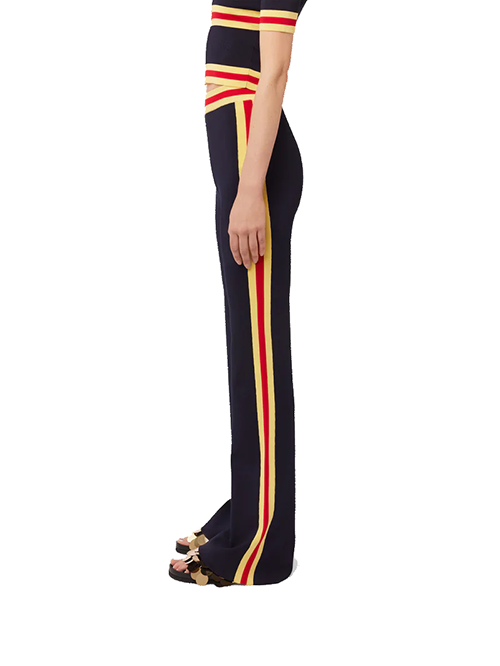 Pantalon Navy Gold Fitted Pants