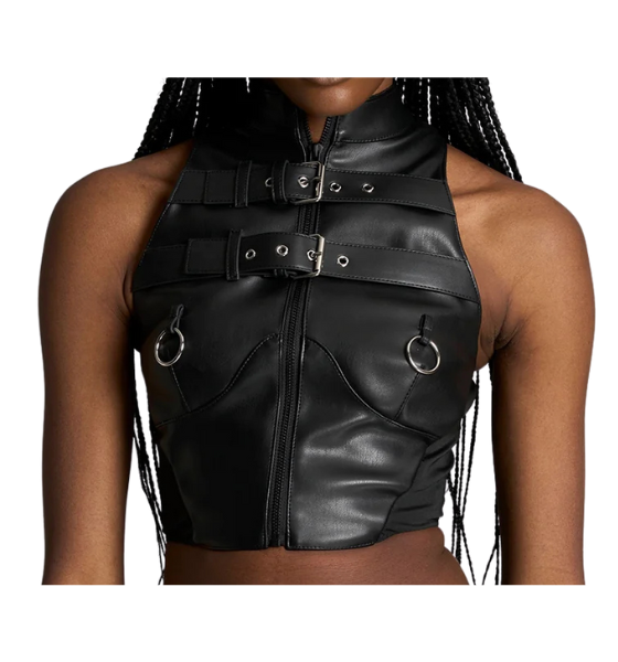 Black Piercing Top