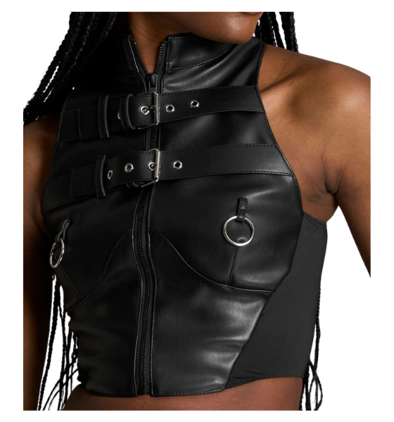 Black Piercing Top