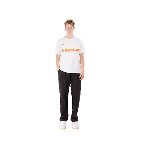 White Y3 SS Tee