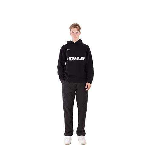 Black Y3 GFX Hoodie