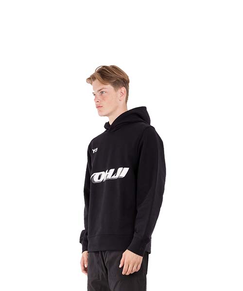 Black Y3 GFX Hoodie