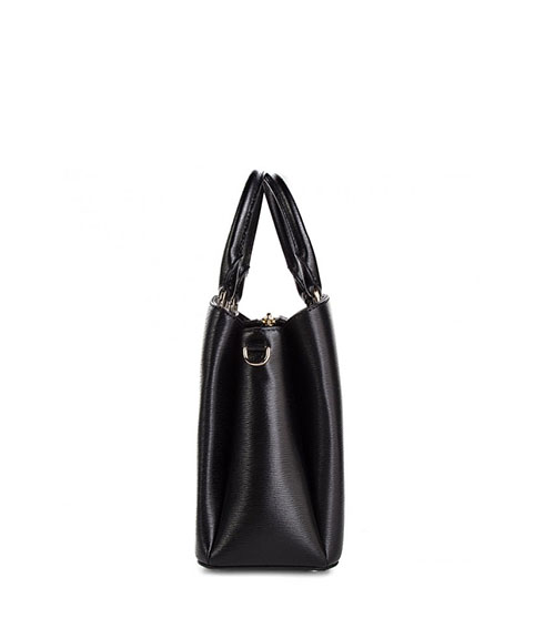 Black Paige Satchel Handbag