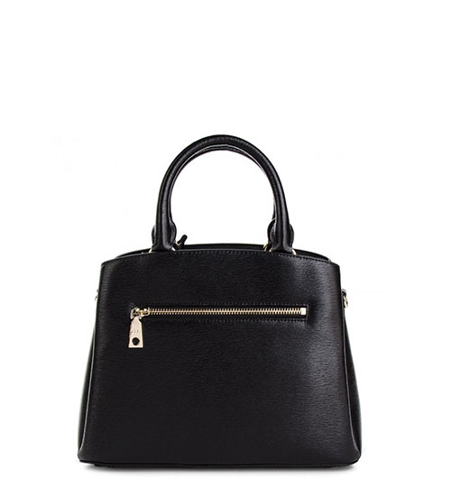 Black Paige Satchel Handbag