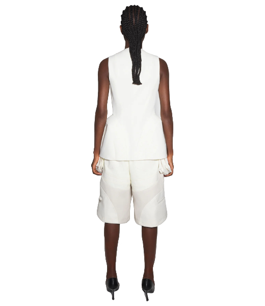 Off White Woven Jacket