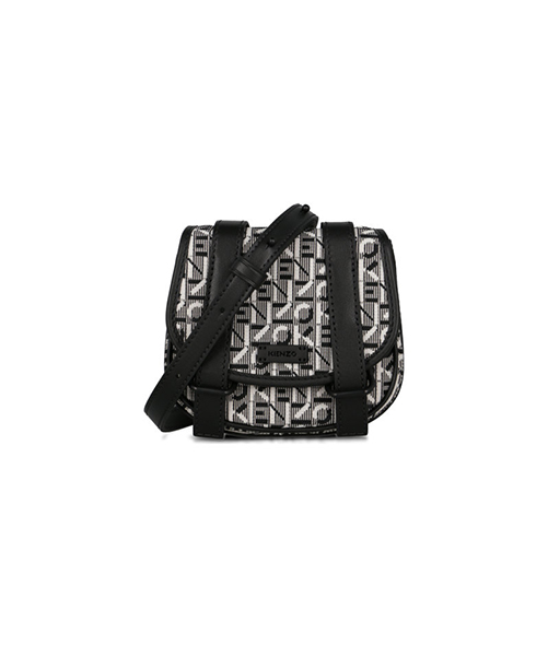 Mini Courier Jacquard Messenger Bag