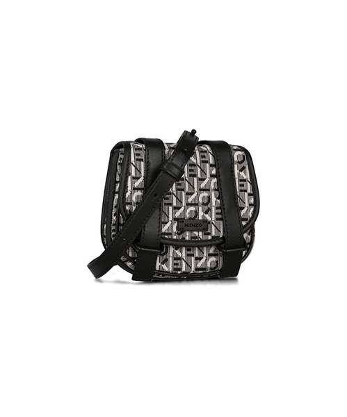 Mini Courier Jacquard Messenger Bag