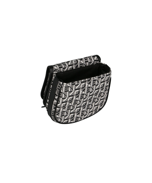 Mini Courier Jacquard Messenger Bag