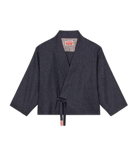 Midnight Blue Kimono Jacket
