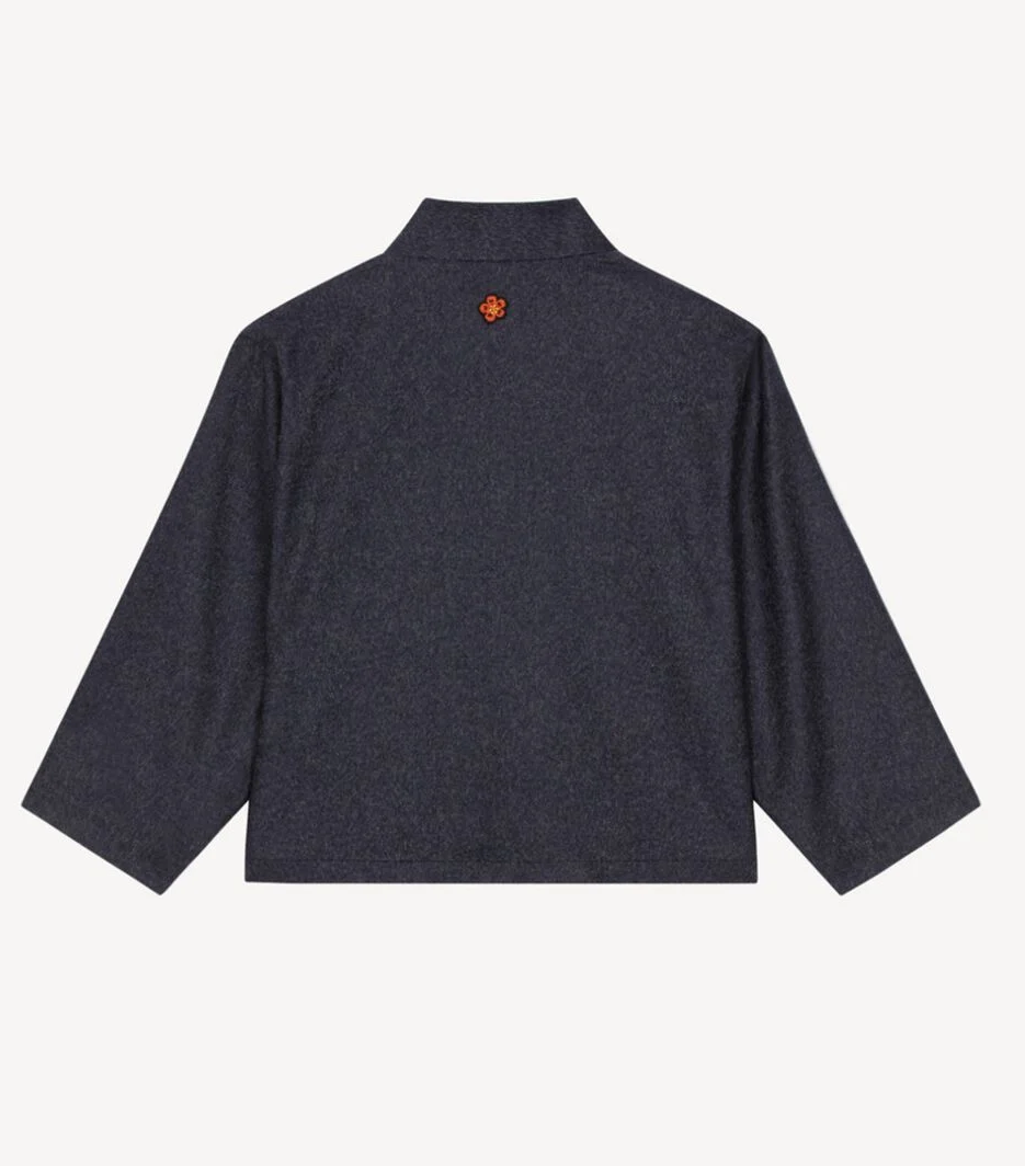 Midnight Blue Kimono Jacket