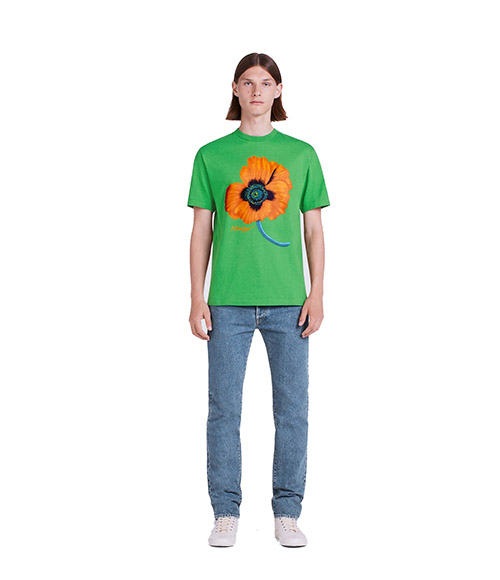 Kenzo Poppy Green T-shirt
