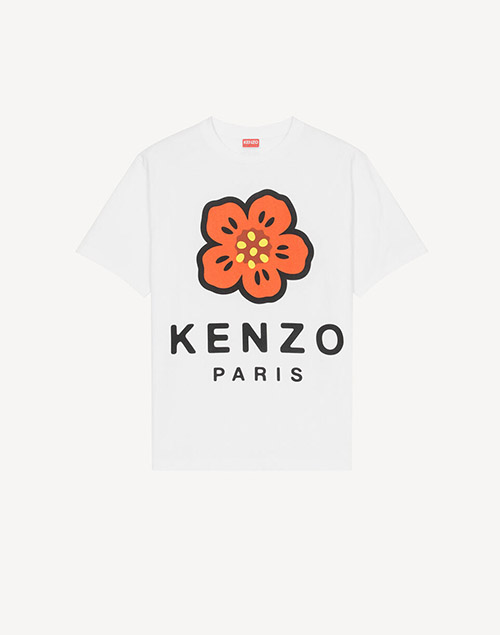Boke Flower Logo White T-shirt