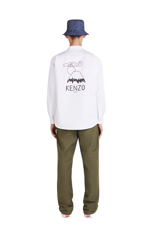 'Paris-Japan' White Shirt