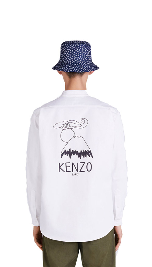 'Paris-Japan' White Shirt