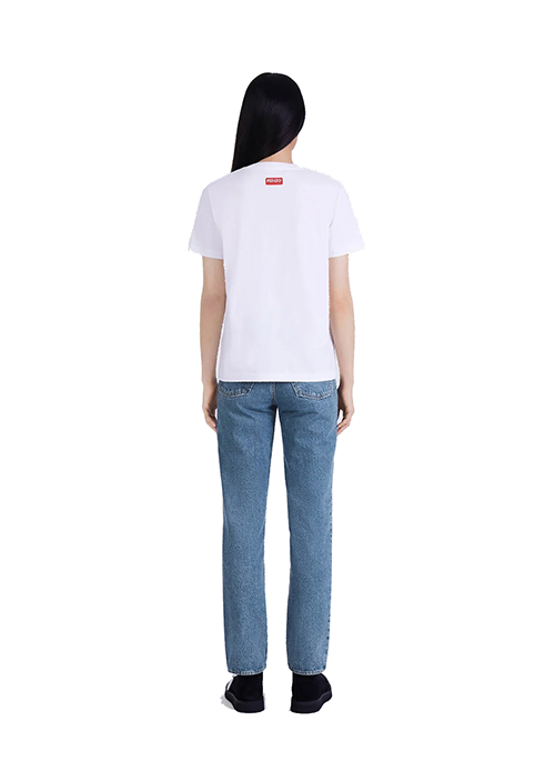 Boke Flower Logo White T-shirt