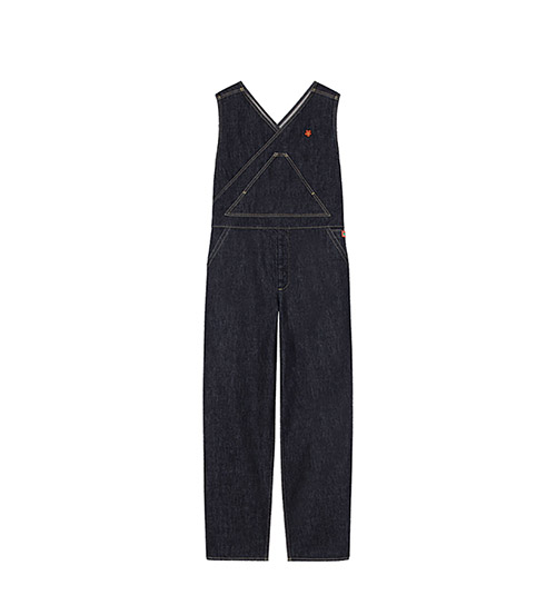 Denim V-Neck Jumpsuit