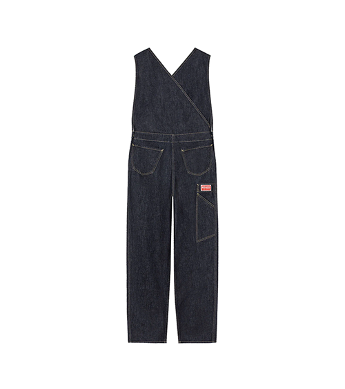 Denim V-Neck Jumpsuit