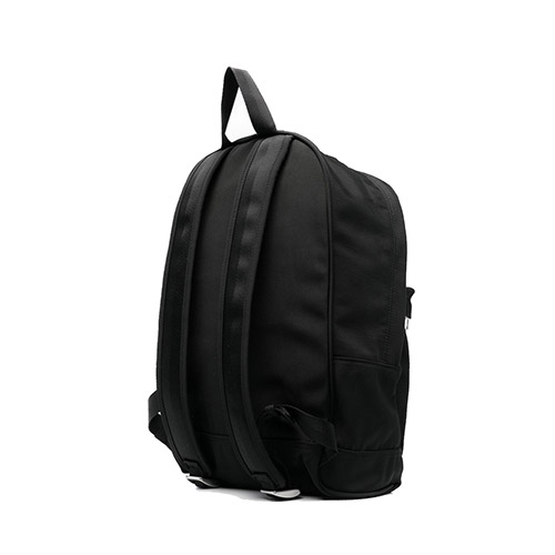 Tiger Logo  Canvas Backpack Black