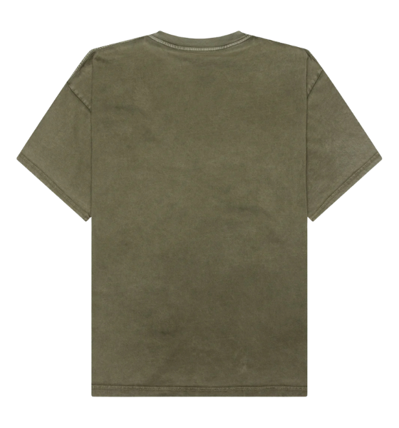 Olive Represent Reverse Applique T-Shirt